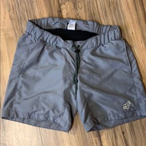 Fox biking shorts w interior padded flex-fit